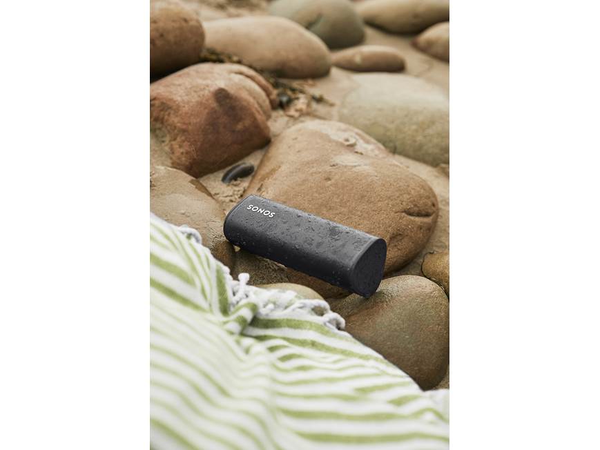 Sonos Roam (Black) Wireless portable speaker with built-in Amazon