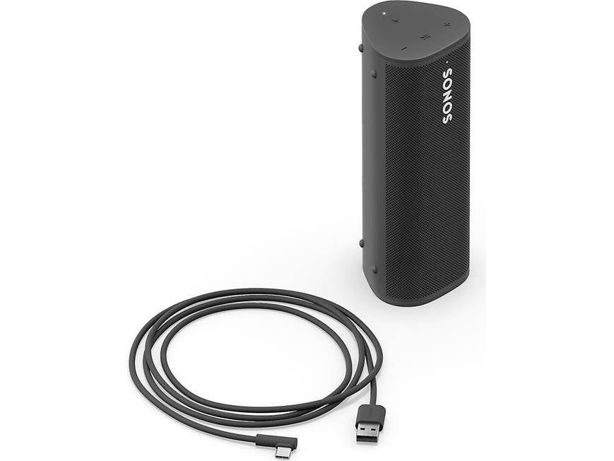 Sonos Roam (Black) Wireless portable speaker with built-in Amazon