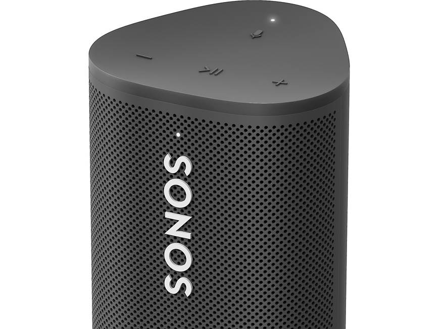 Sonos Roam (Black) Wireless portable speaker with built-in Amazon