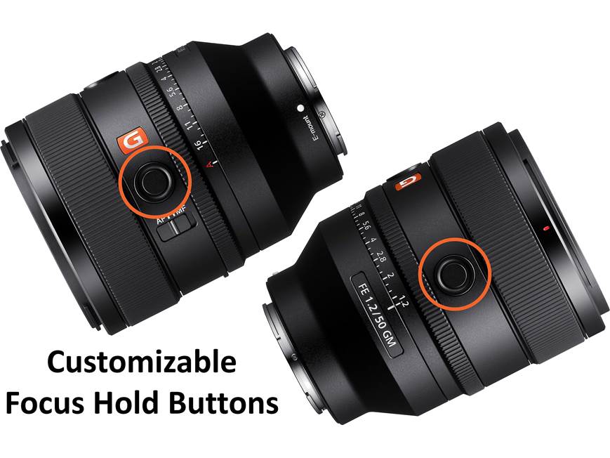 Sony FE 50mm f/1.2 GM Standard prime lens for Sony E-mount