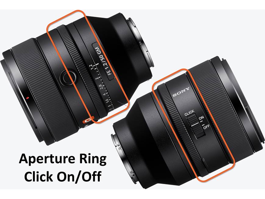 Sony FE 50mm f/1.2 GM Standard prime lens for Sony E-mount