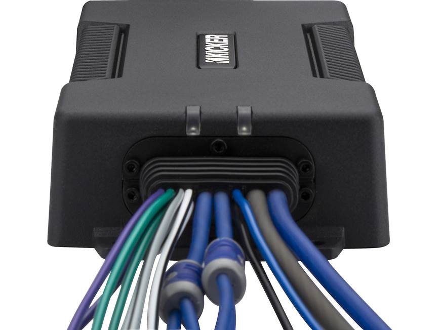 COCO&amp; Kicker 08ZX200.4 4-channel car amplifier — 35 watts RMS x 4 at