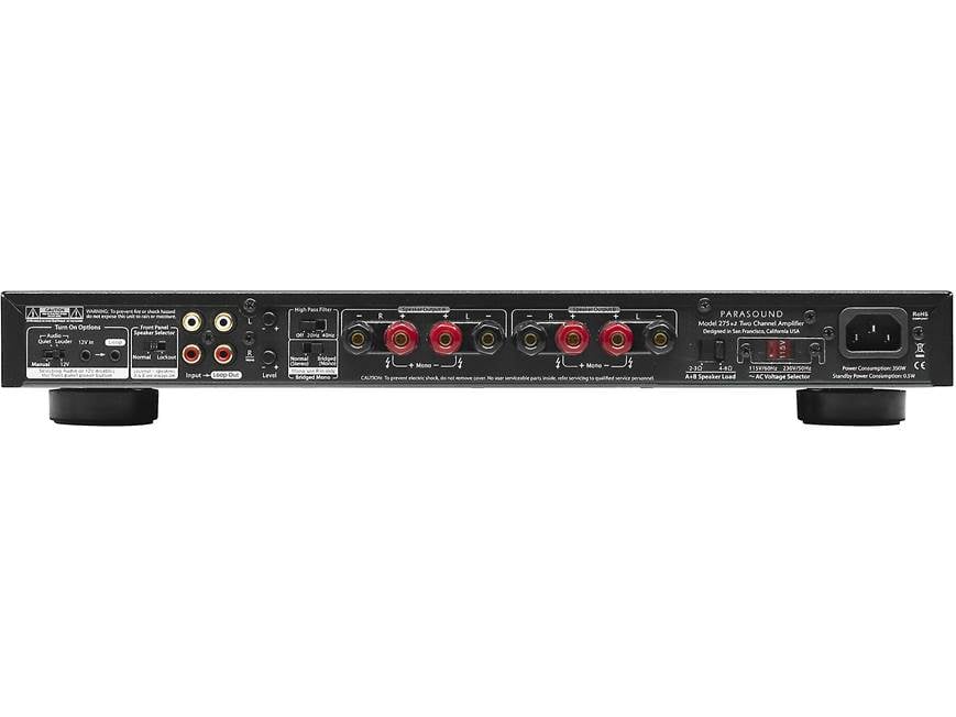 Parasound NewClassic 200 Pre/275 v.2 Stereo preamp and power amp