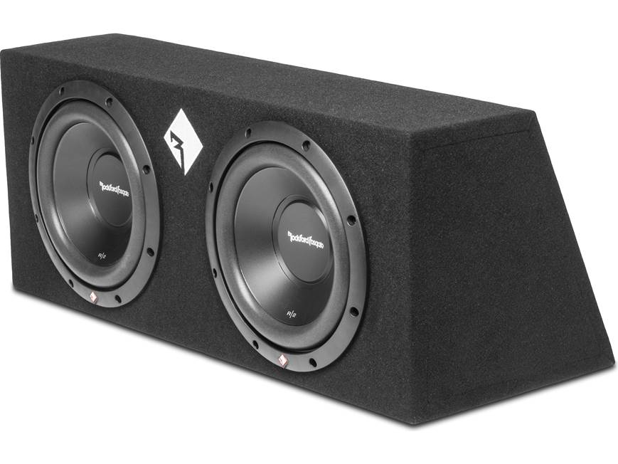 Rockford Fosgate Prime R2-2X10 Sealed enclosure with two 10