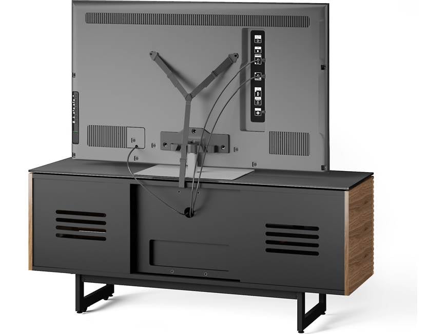 BDI Corridor 8177 (Natural Walnut) Audio/video cabinet for TVs up