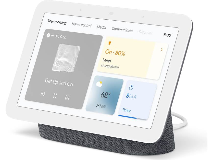 Google Nest Hub (2nd gen) (Charcoal) Smart display with Google