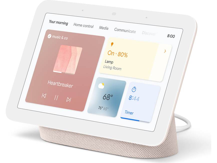 Google Nest Hub (2nd gen) (Sand) Smart display with Google