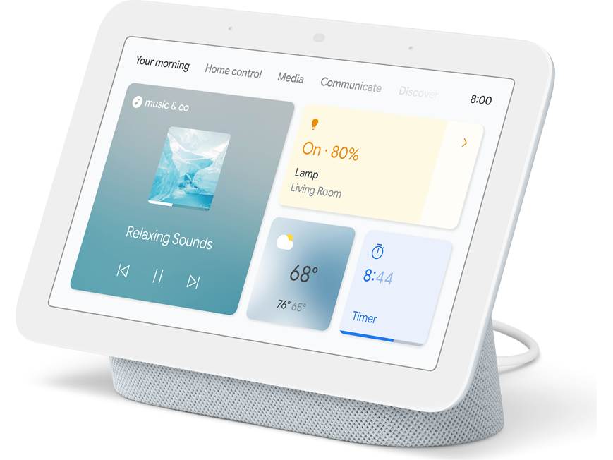 Google Nest Hub (2nd gen) (Mist) Smart display with Google
