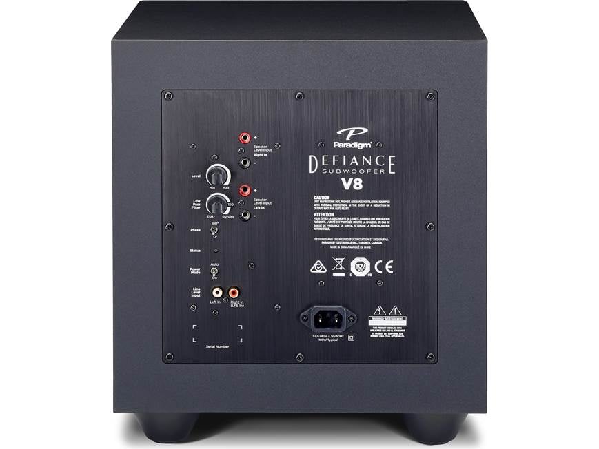 Paradigm Defiance V8 8