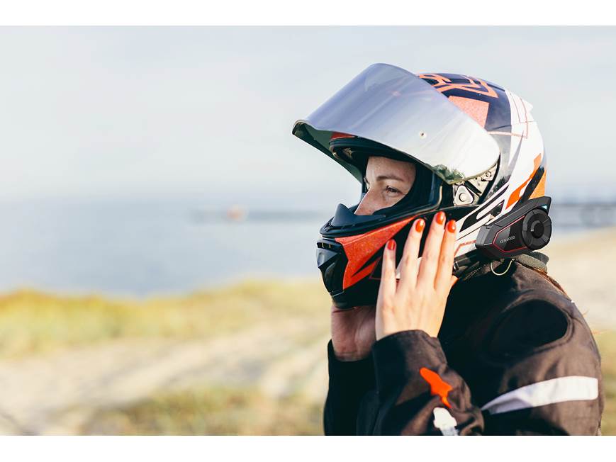 Kenwood KCA-HX5M Motorcycle Bluetooth® communication system at