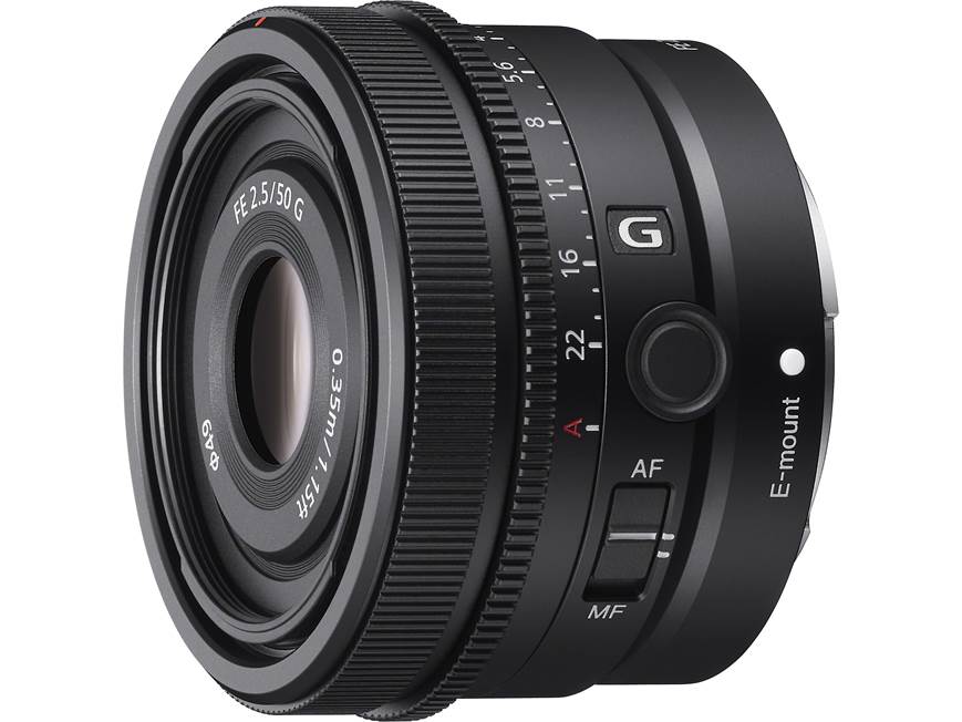 Sony FE 50mm f/2.5 G Standard prime lens for Sony E-mount