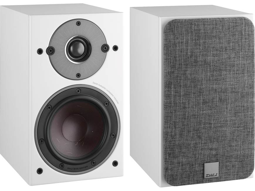 DALI Oberon 1 (White) Bookshelf speakers (White) at Crutchfield