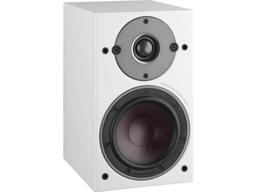 DALI Oberon 1 (White) Bookshelf speakers (White) at Crutchfield