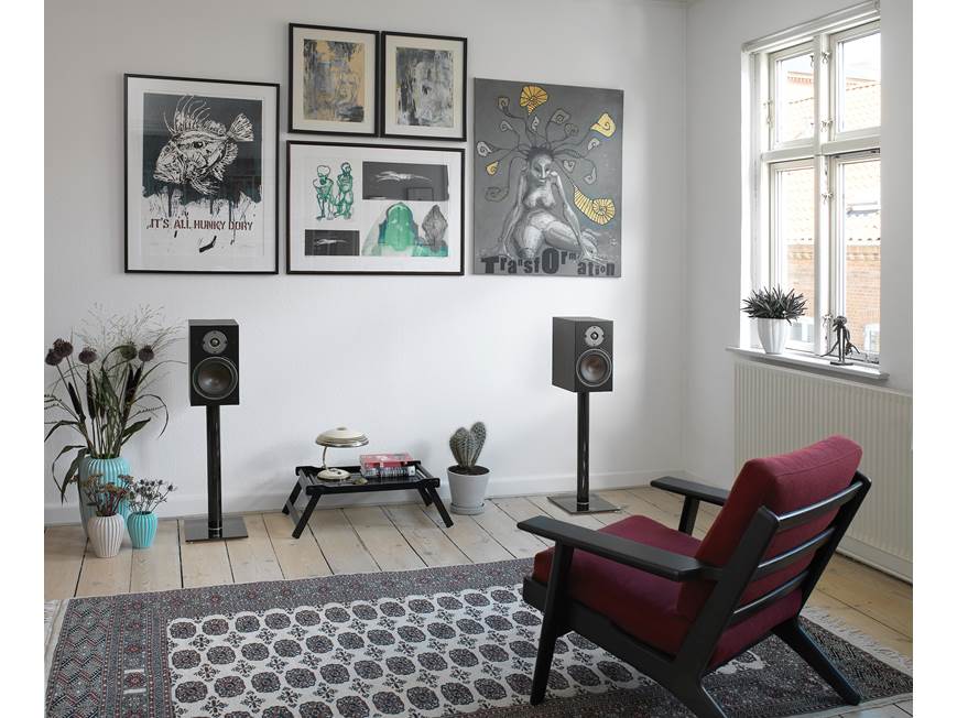 DALI Oberon 3 (Black Ash) Bookshelf speakers (Black Ash) at