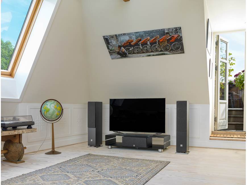DALI Oberon 5 (Black Ash) Floor-standing speaker (Black Ash) at