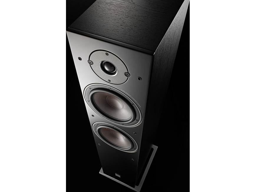 DALI Oberon 7 (Black Ash) Matched pair of floor-standing speakers