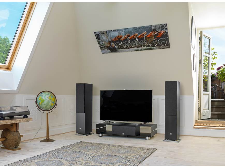 DALI Oberon 7 (Black Ash) Matched pair of floor-standing speakers
