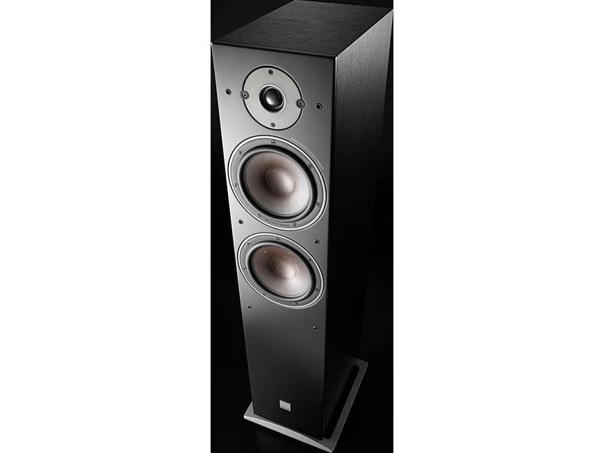 DALI Oberon 7 (Black Ash) Matched pair of floor-standing speakers