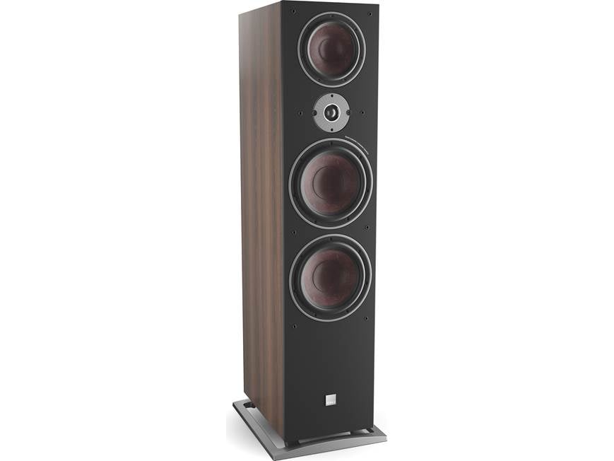 DALI Oberon 9 (Dark Walnut) Matched pair of floor-standing