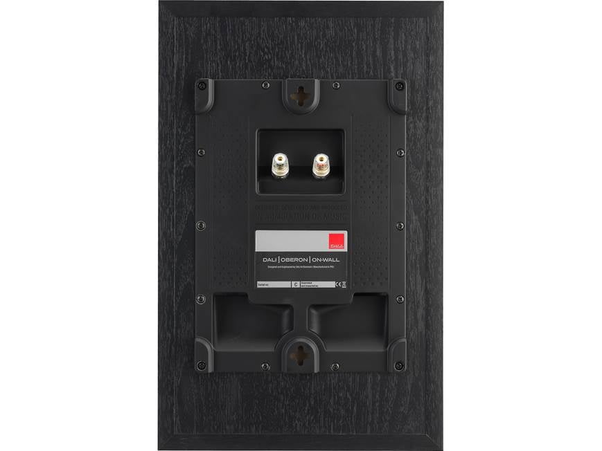 DALI Oberon On-Wall (Black Ash) On-wall speakers for music or home