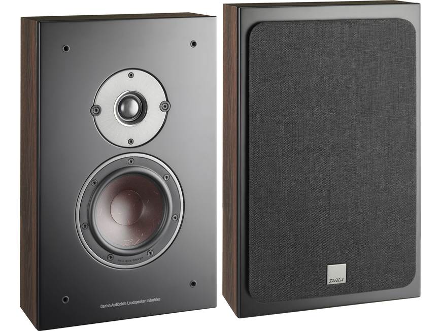 DALI Oberon On-Wall (Dark Walnut) On-wall speakers for music or