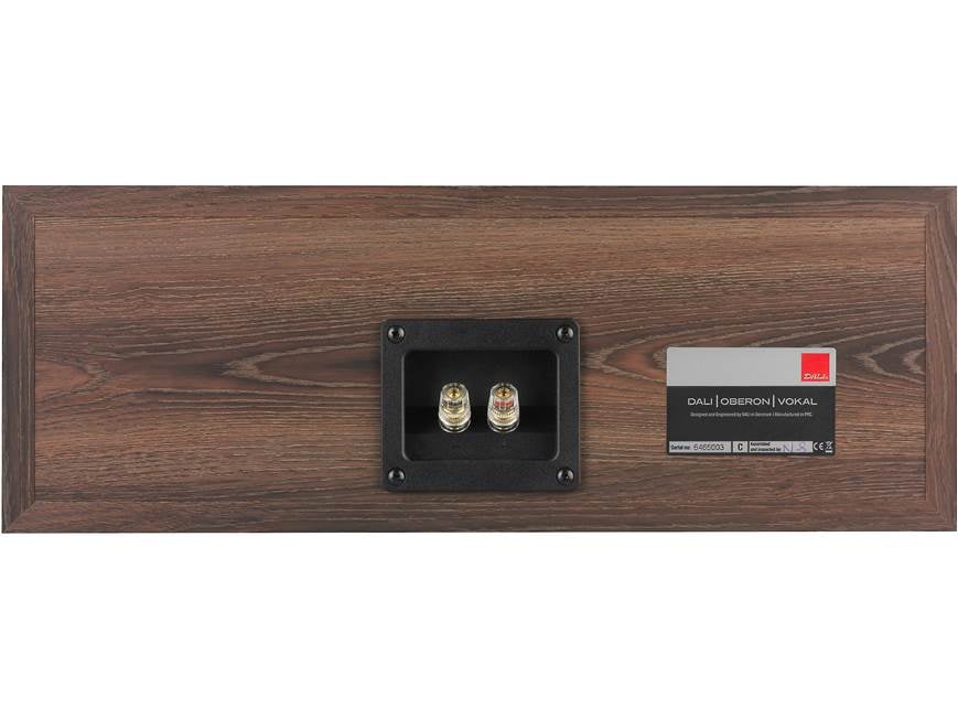 DALI Oberon Vokal (Dark Walnut) Center channel speaker (Dark