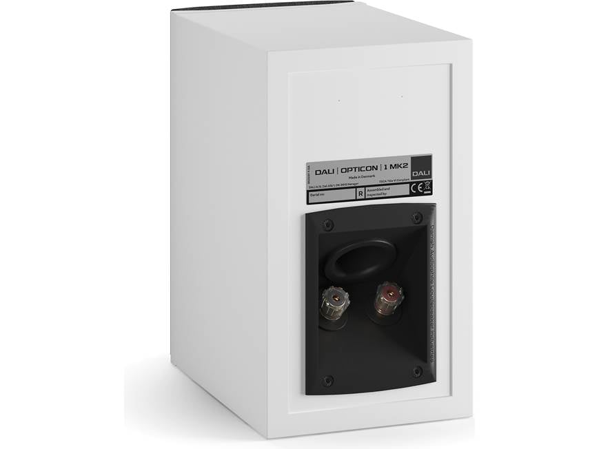 【美品】DALI OPTICON 1 mk2　白 DALI Opticon 1 MK2 (Satin White) Bookshelf speakers (Satin White