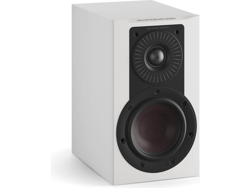 【美品】DALI OPTICON 1 mk2　白 DALI Opticon 1 MK2 (Satin White) Bookshelf speakers (Satin White