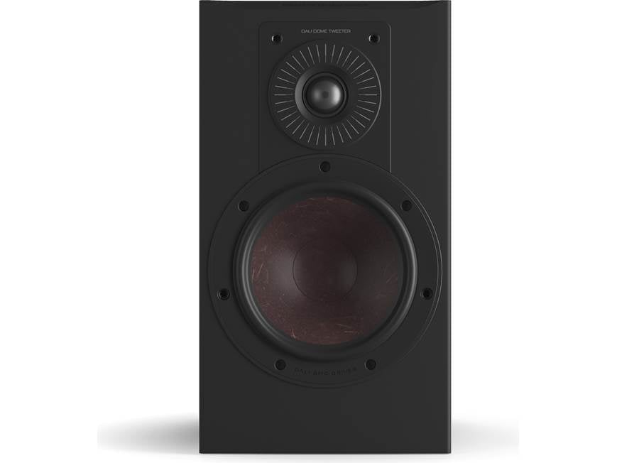 DALI Opticon 2 MK2 (Satin Black) Matched pair of bookshelf