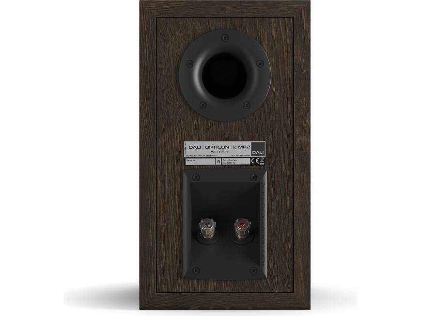 DALI Opticon 2 MK2 (Tobacco Oak) Matched pair of bookshelf speakers (Tobacco  Oak) at Crutchfield