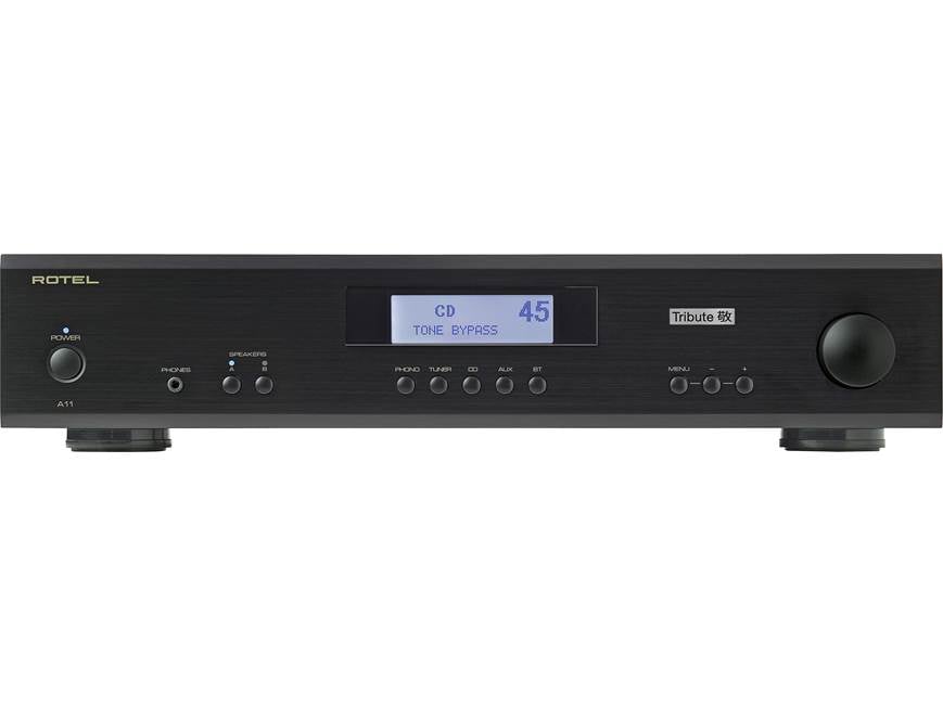 Rotel A11 Tribute (Black) Stereo integrated amplifier with