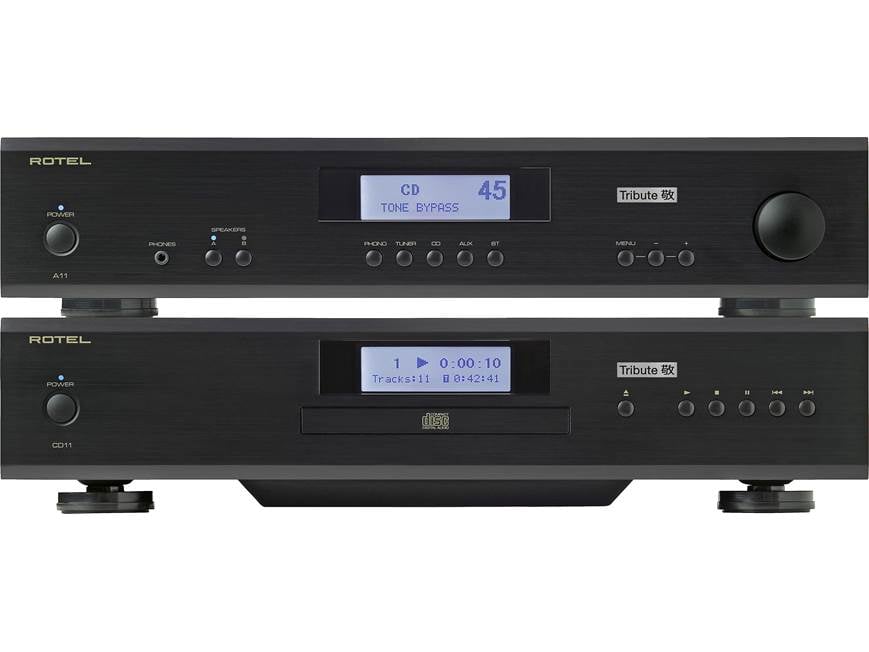 Rotel A11 Tribute (Black) Stereo integrated amplifier with