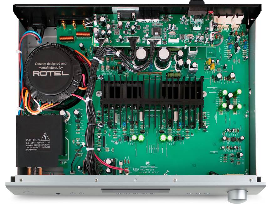 Rotel A11 Tribute (Silver) Stereo integrated amplifier with
