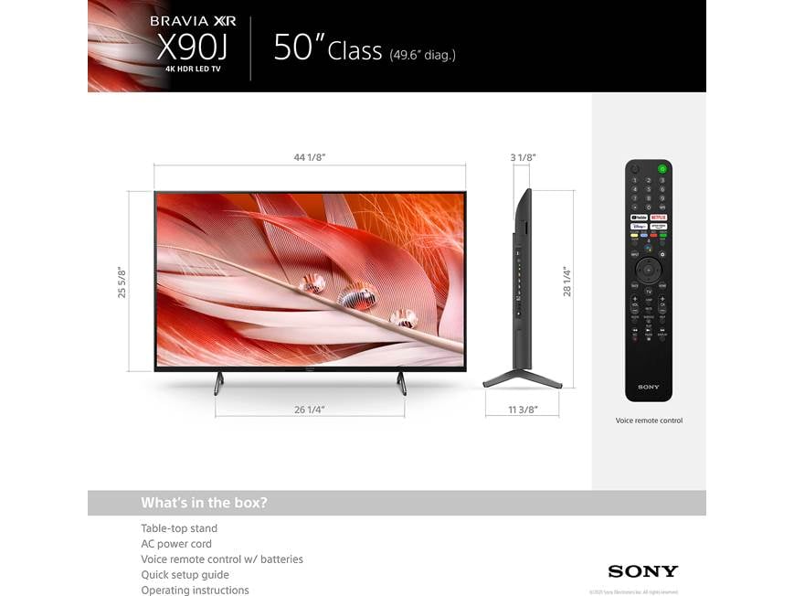 Sony XR-50X90J 50
