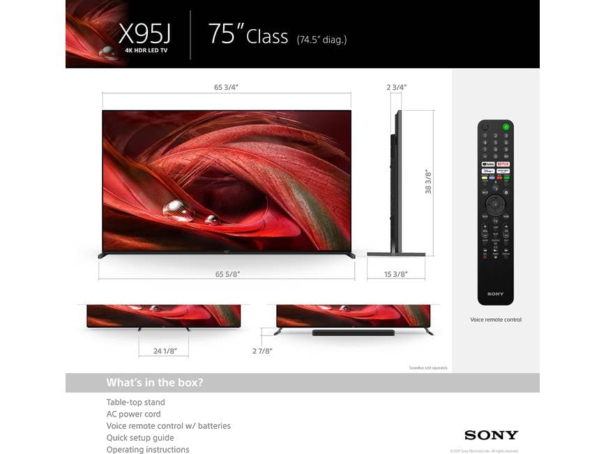 Sony XR-75X95J 75