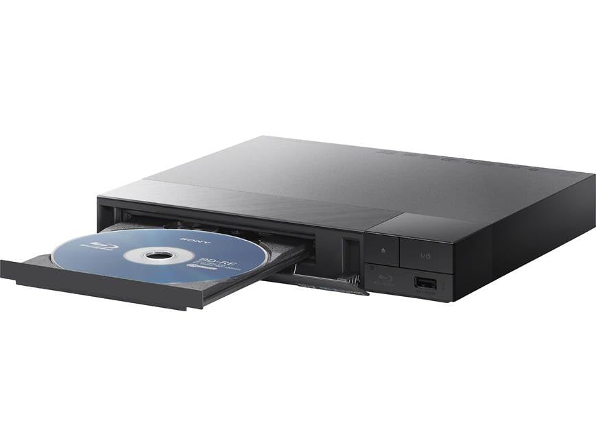 Sony BDP-BX370 Blu-ray player with Wi-Fi® and HDMI cable at