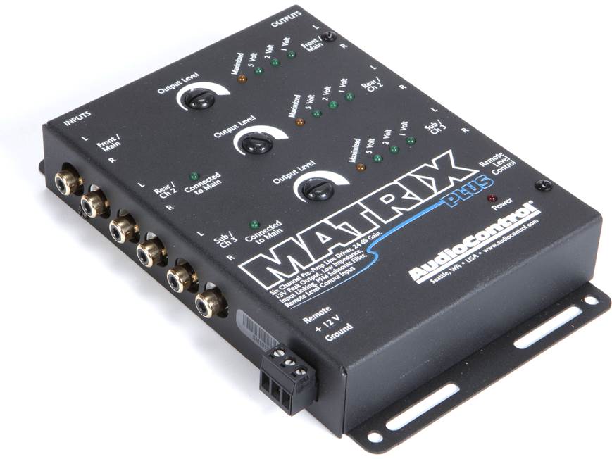 AudioControl Matrix Plus 6-channel line driver at Crutchfield