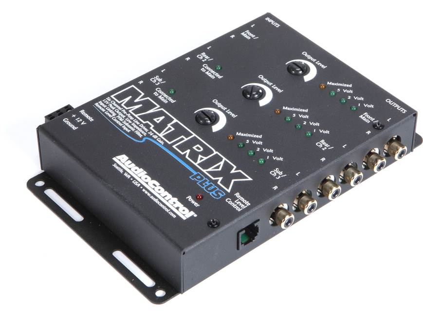 AudioControl Matrix Plus 6-channel line driver at Crutchfield