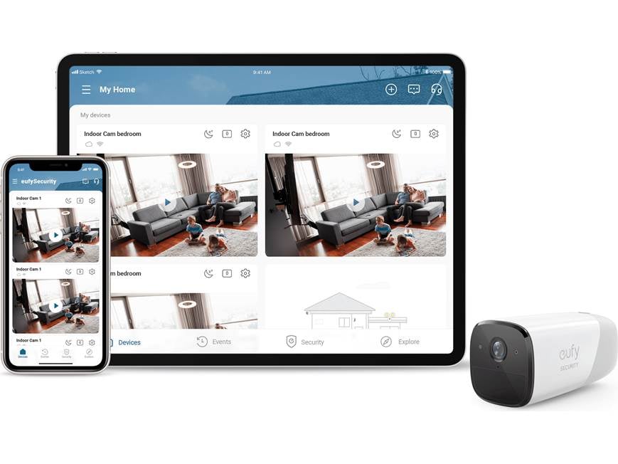 eufy by Anker eufyCam 2 Pro Kit Wireless dual-camera home security