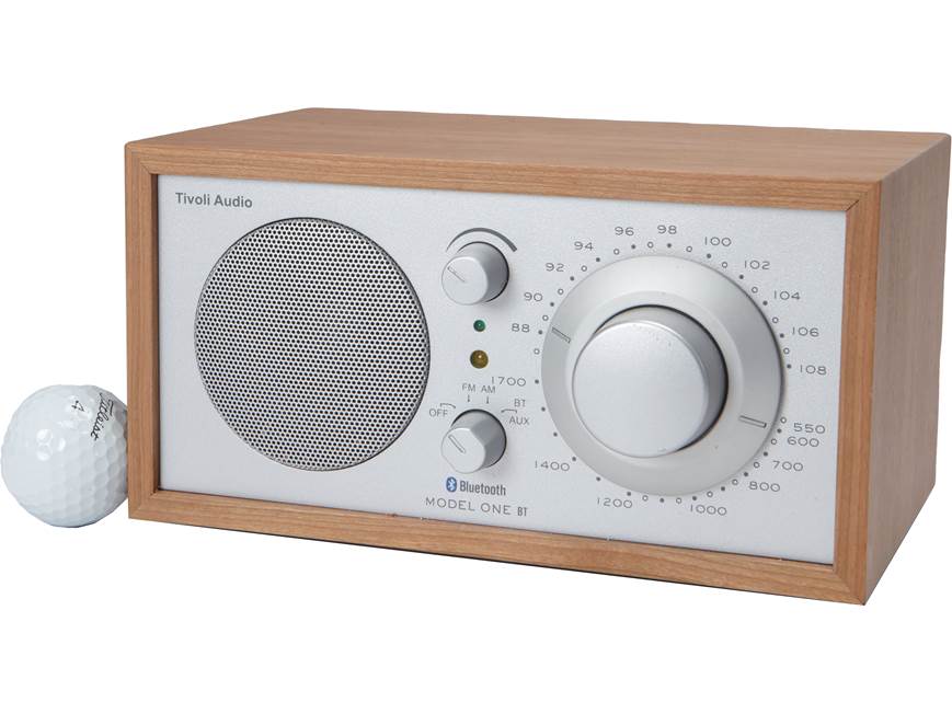 Tivoli Audio Model One® BT (Cherry/Silver) AM/FM radio with