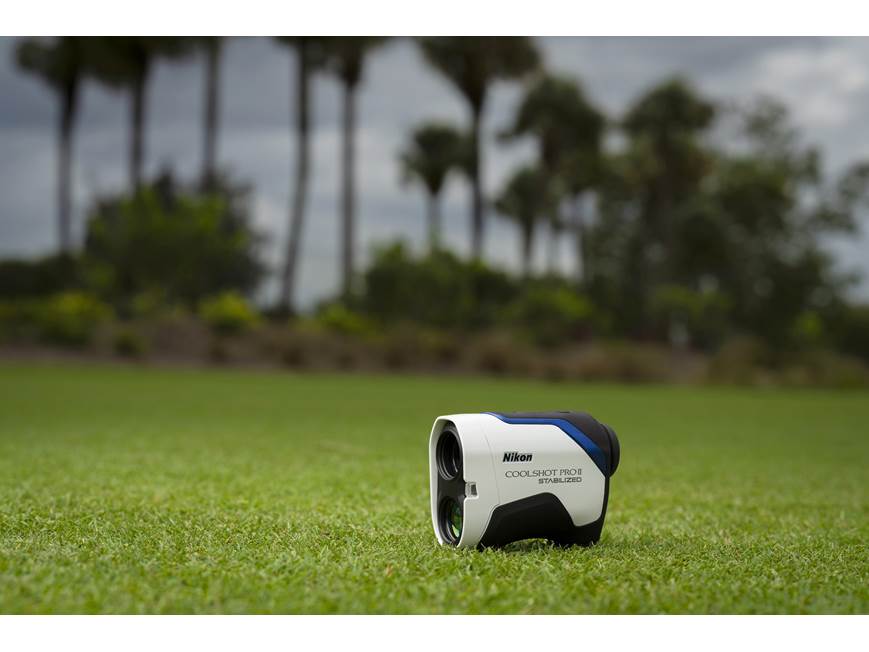 Nikon Coolshot Pro II Stabilized Golf laser rangefinder at Crutchfield