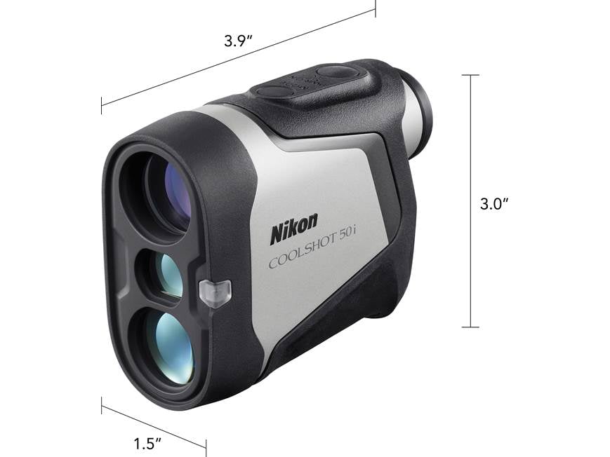 Nikon Coolshot 50i Golf laser rangefinder at Crutchfield