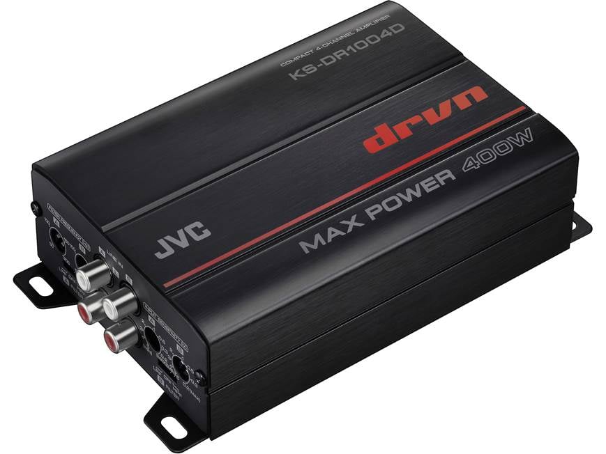 JVC KS-DR1004D drvn Series compact 4-channel marine amplifier — 45