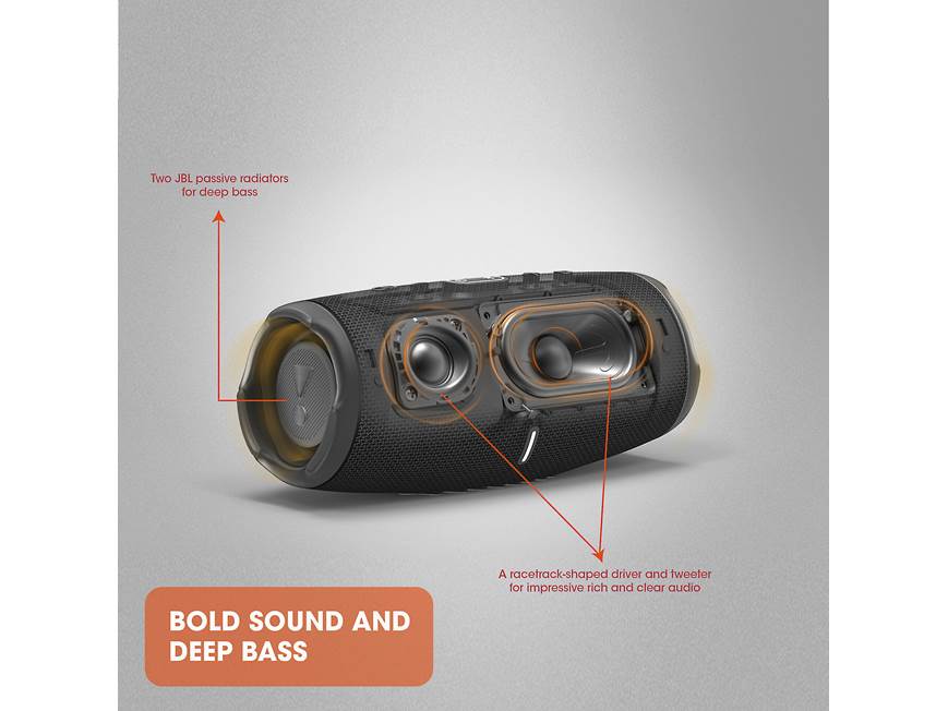 JBL Charge 5 (Black) Waterproof portable Bluetooth® speaker (Black