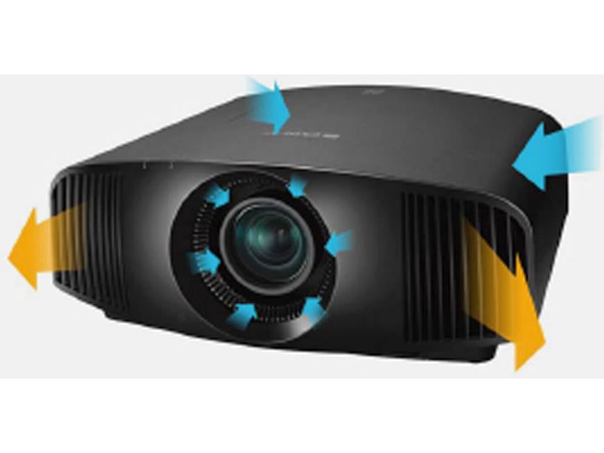 Sony VPL-VW325ES (Black) Native 4K home theater projector with HDR