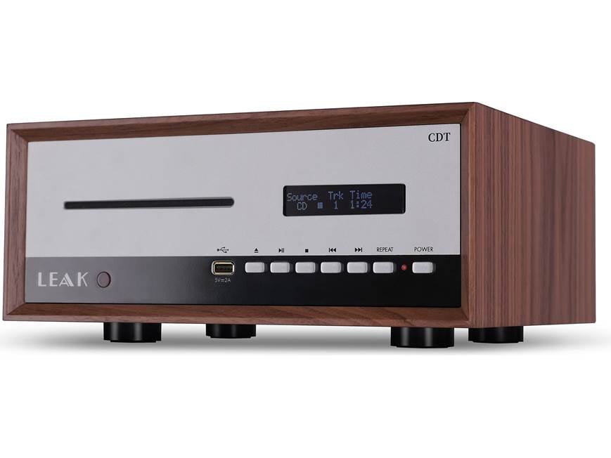 NEWS CD 4点セット／管理番号151239-13 ② LEAK CDT (Walnut) CD transport (no DAC onboard) with USB storage
