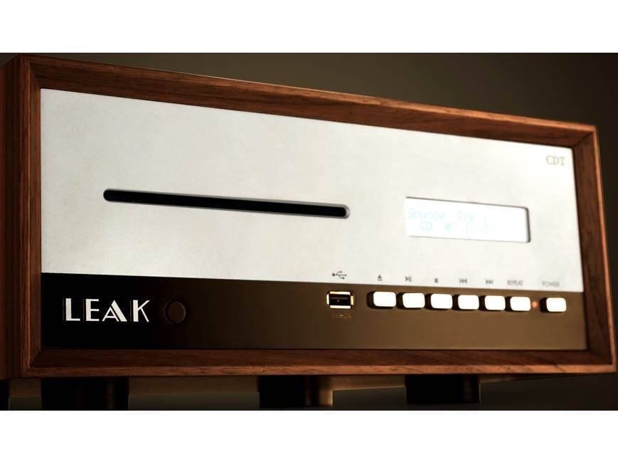 LEAK CDT (Walnut) CD transport (no DAC onboard) with USB storage