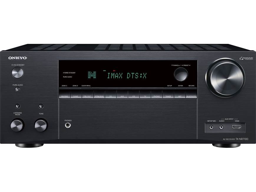 Onkyo TX-NR7100 9.2-channel home theater receiver with Dolby Atmos