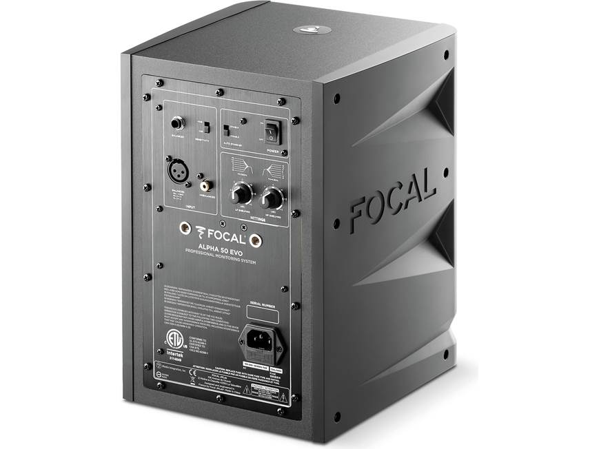 Focal Alpha 50 Evo Powered studio monitor with 5