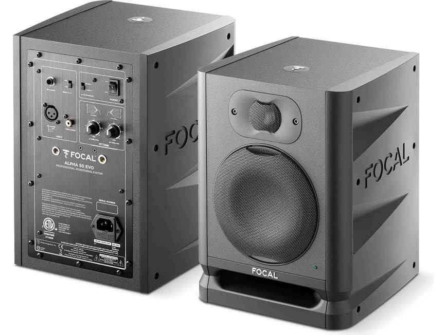 FOCAL ALPHA 50【スタジオモニター】 Focal Alpha 50 Evo Powered studio monitor with 5